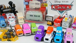 New Disney Cars Deluxe Toys Piston Cup Haulers Super Chase Collection [upl. by Daraj]