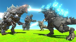 Making Every GODZILLA Fight  Animal Revolt Battle Simulator [upl. by Ttegirb]