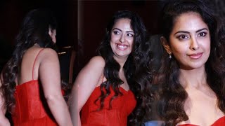 Actress Avika Gor EXCLUSIVE Visuals At BRO Movie Premiere  TFPC [upl. by Ermina812]