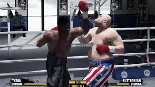 Fight night champion Mike tyson vs butterbean [upl. by Boothe751]