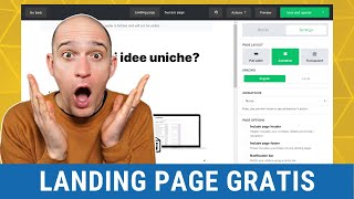 Creare landing page gratis con Mailerlite [upl. by Enelrahs]