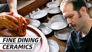 How a Ceramics Master Makes Plates for MichelinStarred Restaurants — Handmade [upl. by Golanka]