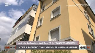 Casalecchio uccide il patrigno con il veleno gravissima la madre  Ore 14 del 16042021 [upl. by Publia]