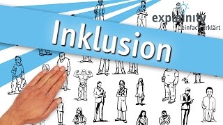 Inklusion einfach erklärt explainity® Erklärvideo [upl. by Beberg]