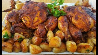 Recette de Poulet Rôti au Four inratable Bonne Marinade [upl. by Atthia]