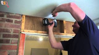 Tommys Trade Secrets  How to Plasterboard a Ceiling [upl. by Anelim]