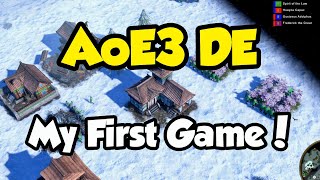 AoE3 DE  My First Game and Impressions [upl. by Tija421]