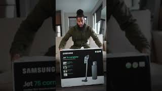 Samsung Jet 75 UNBOXING  Dyson Killer [upl. by Kreiker383]