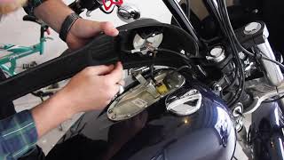 How To Replace The Speedometer On a 2012 Dyna Street Bob FXDB [upl. by Asil]