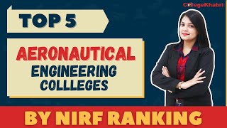 Top 5 Colleges for Aeronautical Engineering  College review  Placement Eligibility [upl. by Jaf]