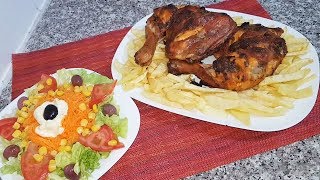 Poulet rôti  la meilleure recette  مطبخ أم وليد Oum Walid [upl. by Pascha436]