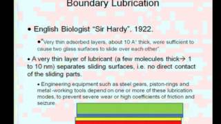 Lubrication and Lubricants [upl. by Bidle540]