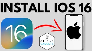 How to Install iOS 16  Get iOS 16 on iPhone [upl. by Nirb437]