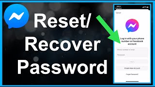 How To ResetRecover Forgotten Messenger Password [upl. by Viscardi]