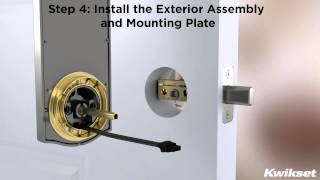 Installing the Kwikset SmartCode 916 with ZWave [upl. by Ahsielat698]