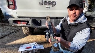 TRAILER HITCH MAINTENANCE TIPS [upl. by Platon]