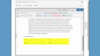 Getting multiple signatures  Adobe Acrobat [upl. by Sears]