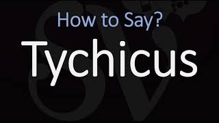 How to Pronounce Tychicus CORRECTLY [upl. by Eniluqaj]