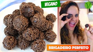 BRIGADEIRO VEGANO PERFEITO PARA ENROLAR 694  Receitas da Mussinha [upl. by Barstow]