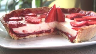 Crostata alle Fragole con Panna [upl. by Gies]