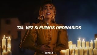 Danna Paola  Amor Ordinario Video Oficial  Letra Lyrics [upl. by Maleki]