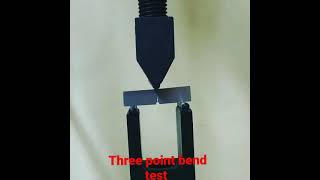 3 Point bend test fracture toughness test [upl. by Nedac]