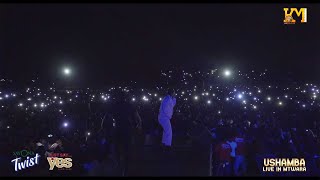 Harmonize Live Performance UshambaLive In Mtwara [upl. by Nadual483]