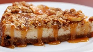 Caramel Apple Crumble Cheesecake [upl. by Nomad95]