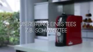 TEEKANNE TEALOUNGE System Zubereitung eines Tees zB Schwarztee [upl. by Ilaw]