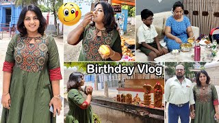 5 AM Routine  Birthday Vlog  Marundeeswarar Temple  Karthikha Channel Vlog [upl. by Barnet]