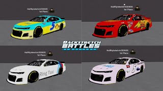 My Paint Scheme Codes in Backstretch Battles Remastered  Wave 1 [upl. by Effie]