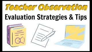 Teacher Observation amp Evaluation Tips [upl. by Noirod]