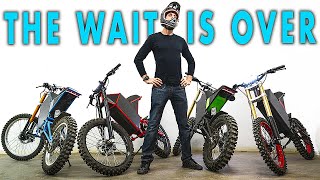 27kW DIY Electric Motorcycle  CyberBike Review Riding amp Power Demo [upl. by Analaj227]