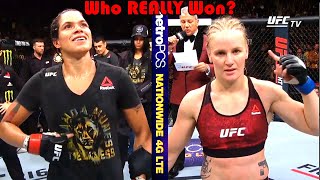 Lets put an End to thisWho REALLY Won Amanda Nunes vs Valentina Shevchenko 2 [upl. by Dulcine]