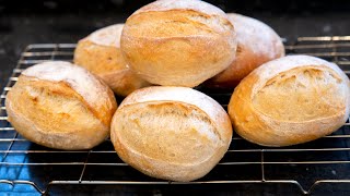 Crusty Bread Rolls the best [upl. by Sanborn]