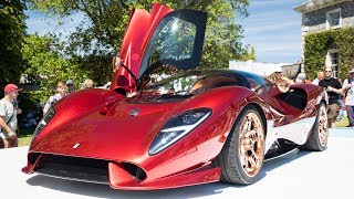 De Tomaso P72 This Gorgeous Thing Costs €750k  2019 Goodwood FoS  Carfection [upl. by Abbie123]