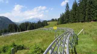 Sommerrodelbahn Fieberbrunn Alpine Coaster [upl. by Earle]