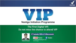 Vestige Initiation Programme VIP  Virtual Training Program [upl. by Pozzy]