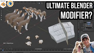 Using the Mirror Modifier in Blender for Beginners [upl. by Ilatfen]