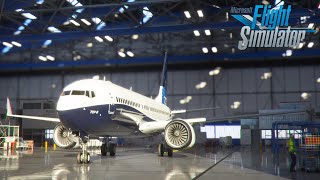 NEW Boeing 737 MAX in Microsoft Flight Simulator 2020  4K [upl. by Ayotac]