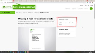 Mall för examensarbete  Högskolan Kristianstad [upl. by Remled]