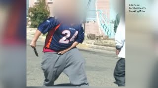 Albuquerque knife fight caught on camera [upl. by Aneez]