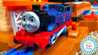 HUGE TOMY Thomas amp Friends Ultimate Set Track Build [upl. by Nolrah955]