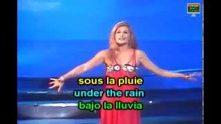 Dalida La Mer Lyrics Paroles French English [upl. by Valorie]