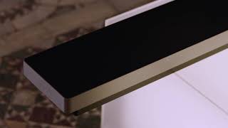 World Premiere Beosound Stage  Powerful Dolby Atmos Soundbar  Bang amp Olufsen [upl. by Airamana]