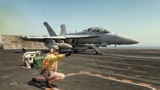 Aircraft Carrier Takeoffs amp Landings [upl. by Devin]