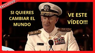 🔴 SI QUIERES CAMBIAR EL MUNDO COMIENZA POR ARREGLAR TU CAMA 🛏️【 Adm Mcraven en Español 】✅ ✅ [upl. by Romney]