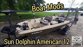 Jon Boat Modifications  Sun Dolphin American 12 [upl. by Scarlett560]