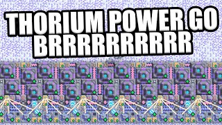 Mindustry modular thorium reactor power with logic [upl. by Claman]