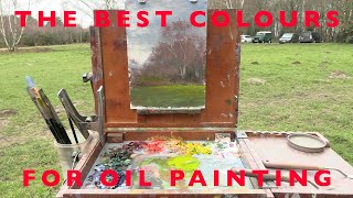 Oil Paints  BEST Colours and Brands to Use [upl. by Polad]